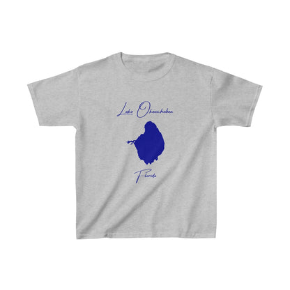 Florida  Lake  Okeechobee  Youth  T-shirt  front  position  view  from  front  sport  grey.webp