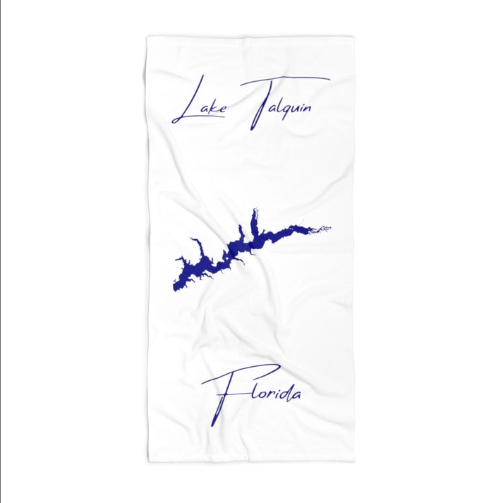 Florida  Lake  Talquin  Beach  Towel  front  position  view  from  front  36  x  72.webp