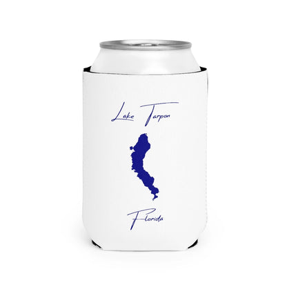 Florida  Lake  Tarpon  Can  Koozie  front  position  view  from  front-2  white.webp