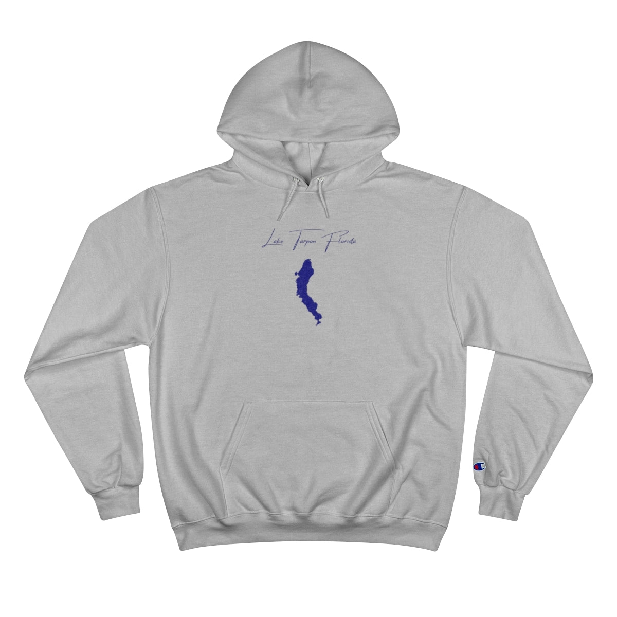 Florida  Lake  Tarpon  Hoodie  front  position  view  from  front  light  steel.webp