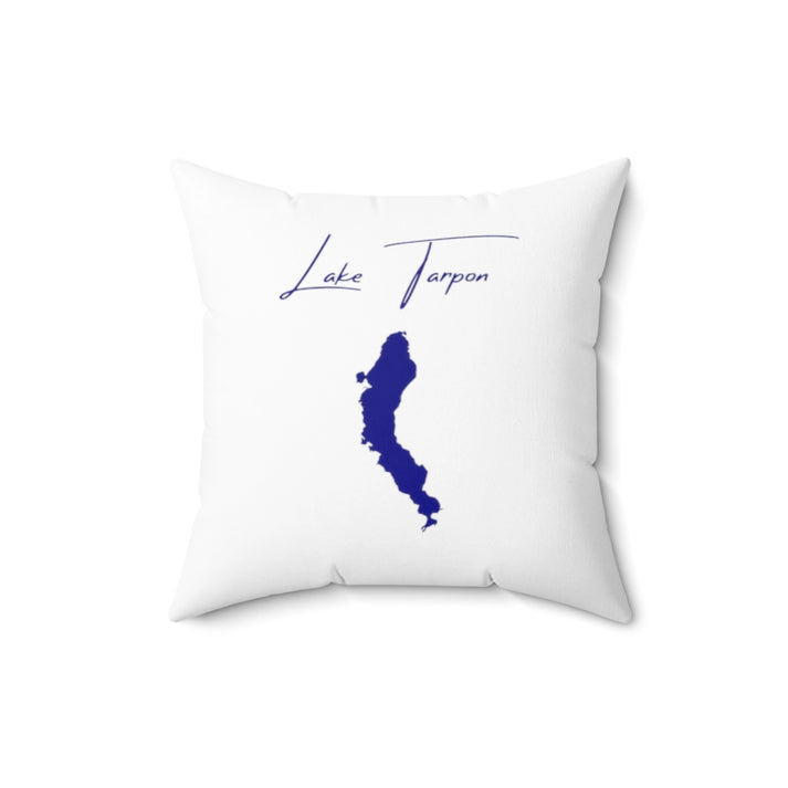 Florida  Lake  Tarpon  Pillow  front  position  view  from  back  16  x  16.webp