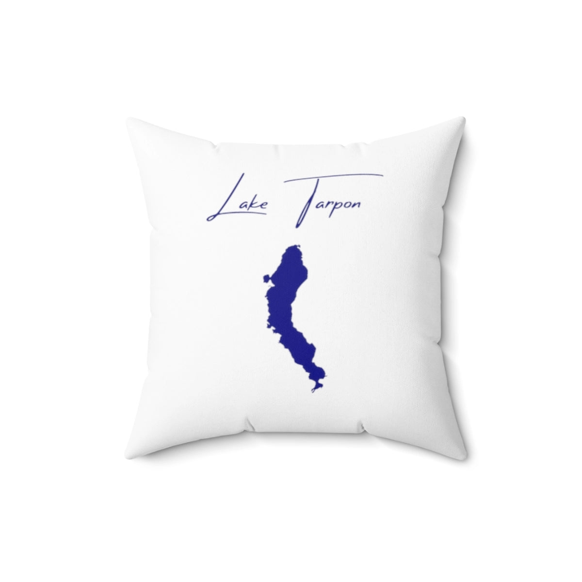 Florida  Lake  Tarpon  Pillow  front  position  view  from  front  16  x  16.webp