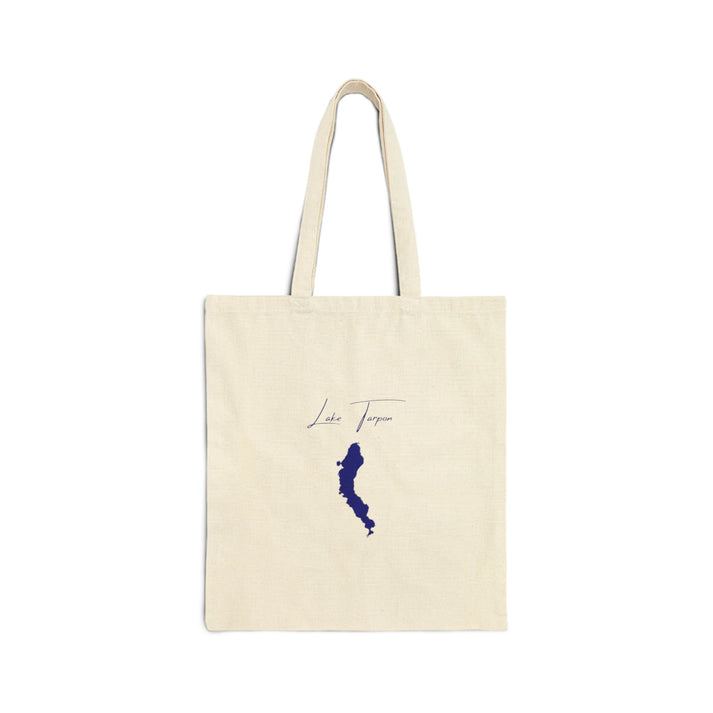 Florida  Lake  Tarpon  Tote  Bag  front  position  view  from  front  15  x  16.webp