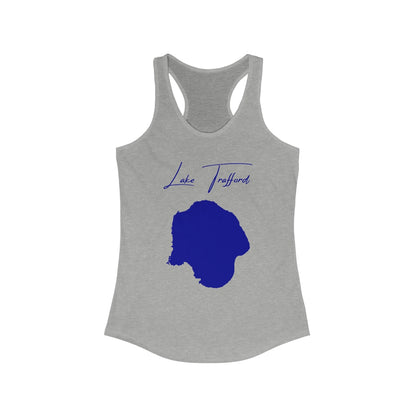 Florida  Lake  Trafford  Racerback-Tank  front  position  view  from  front  heather  grey.webp