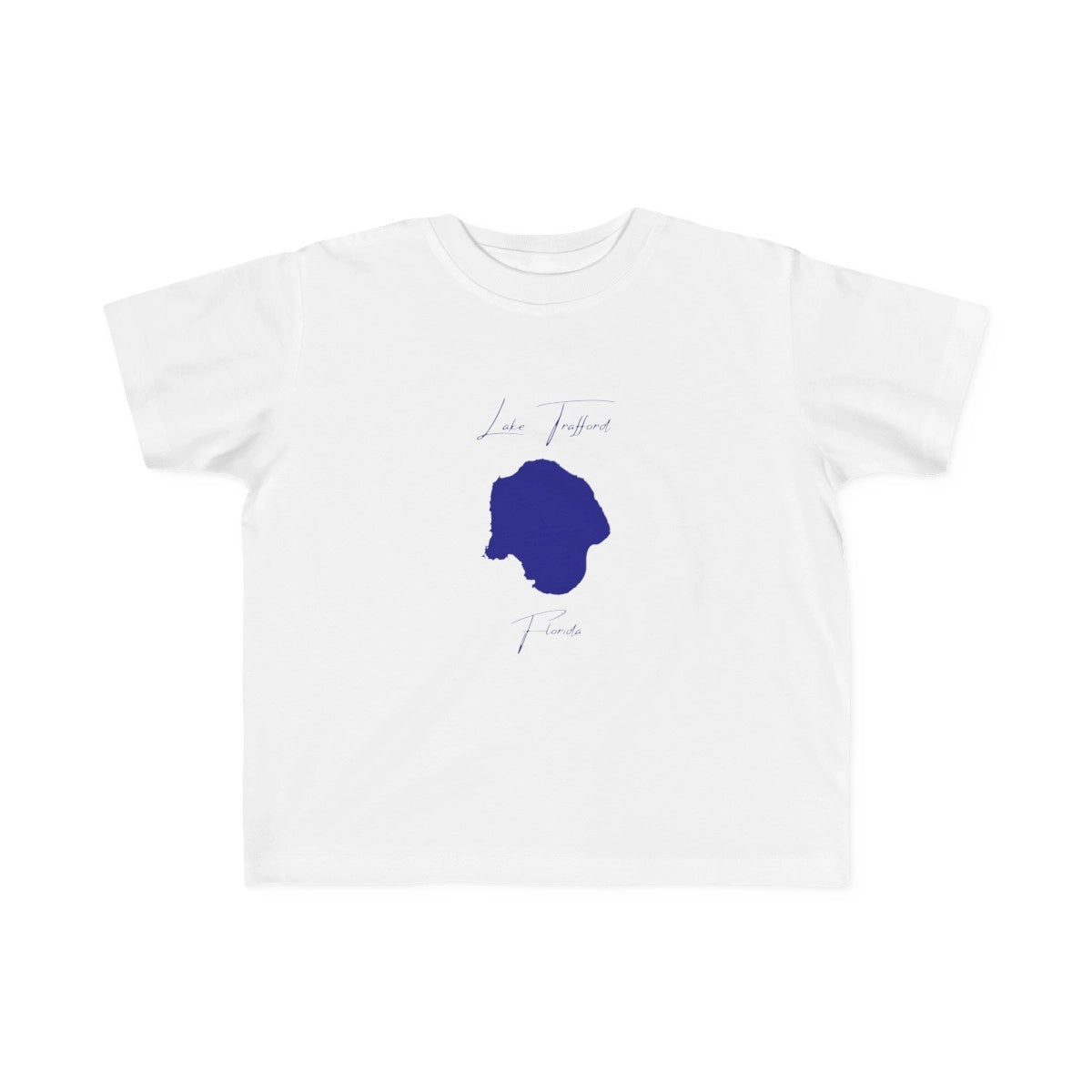 Florida  Lake  Trafford  Toddler  T-shirt  front  position  view  from  front  white.webp