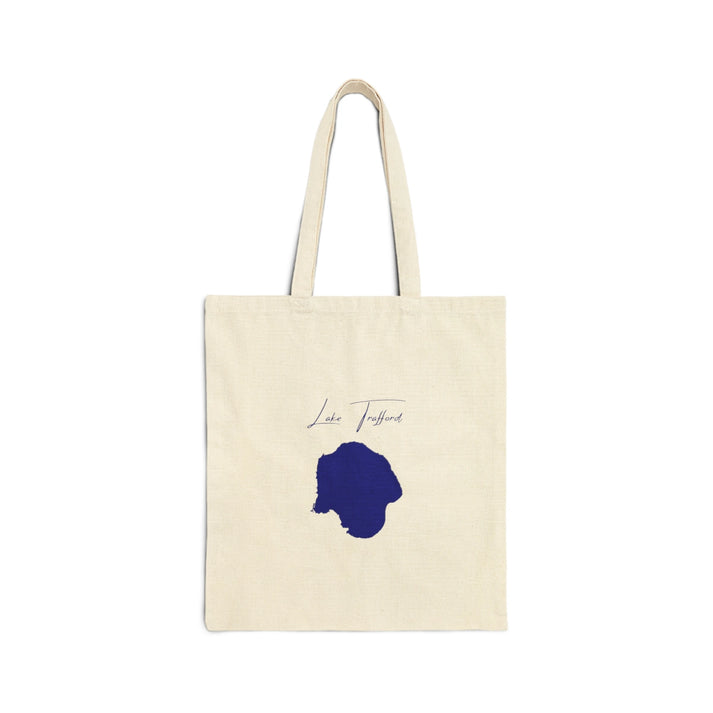 Florida  Lake  Trafford  Tote  Bag  back  position  view  from  back  15  x  16.webp