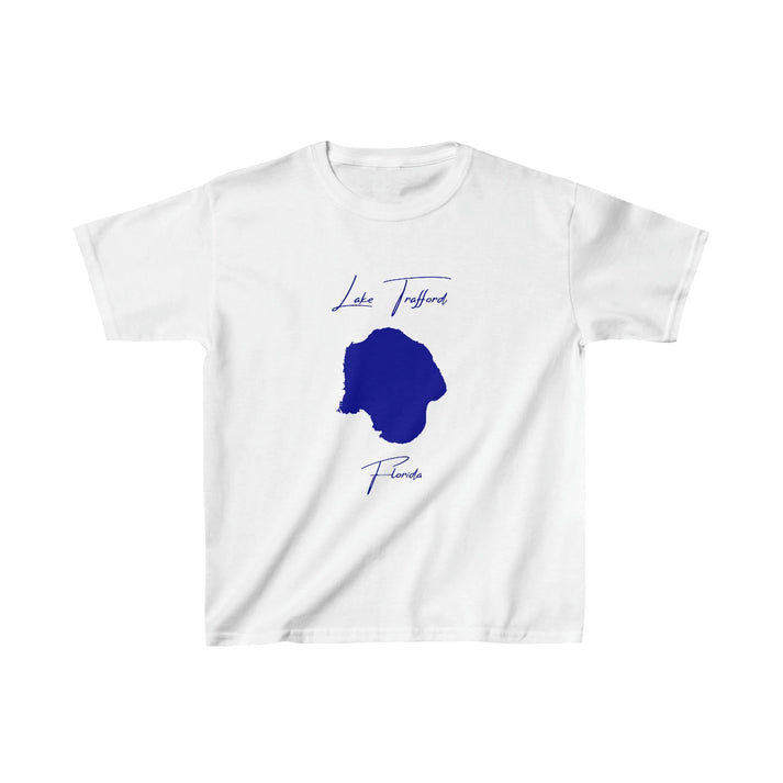 Florida  Lake  Trafford  Youth  T-shirt  front  position  view  from  front  white.webp