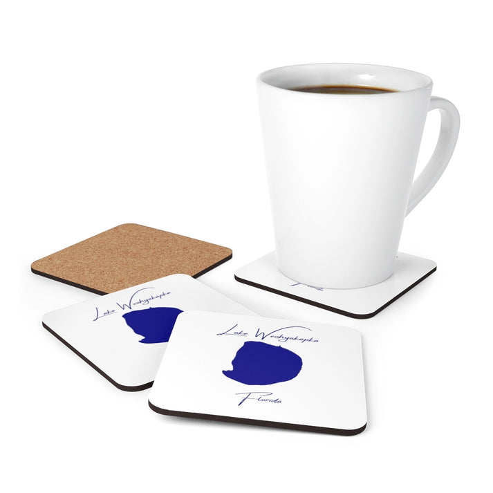 Florida  Lake  Weohyakapka  Coaster  Set  front  position  view  from  context-1  3.75  x  3.75.webp