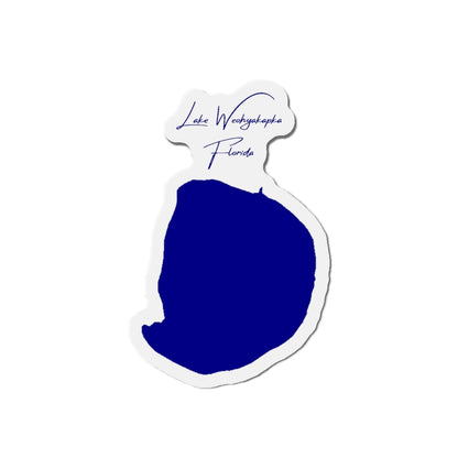 Florida  Lake  Weohyakapka  Die  Cut  Magnet  front  position  view  from  front  4  x  4.webp