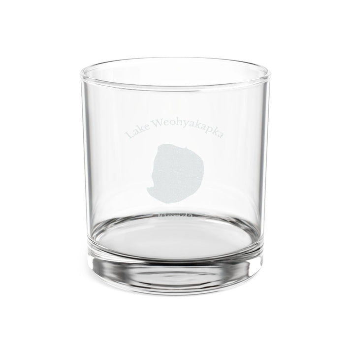Florida  Lake  Weohyakapka  Engraved  Whiskey  Glass  other  position  view  from  front  10.5oz.webp