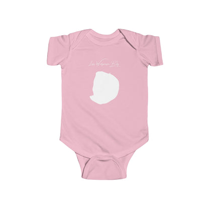 Florida  Lake  Weohyakapka  Onesie  front  position  view  from  front  pink.webp