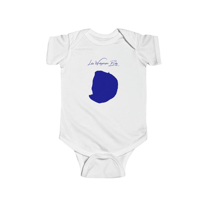 Florida  Lake  Weohyakapka  Onesie  front  position  view  from  front  white.webp