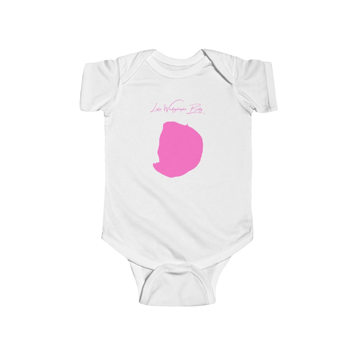 Florida  Lake  Weohyakapka  Onesie  front  position  view  from  front  white.webp