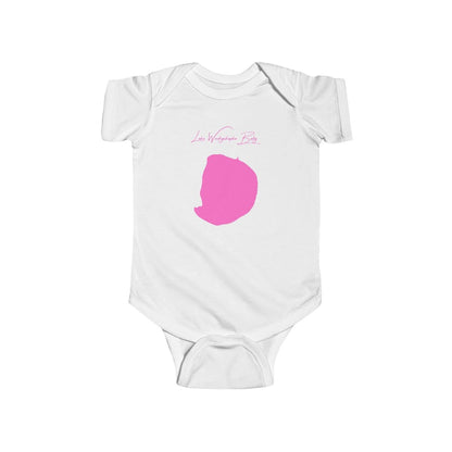 Florida  Lake  Weohyakapka  Onesie  front  position  view  from  front  white.webp