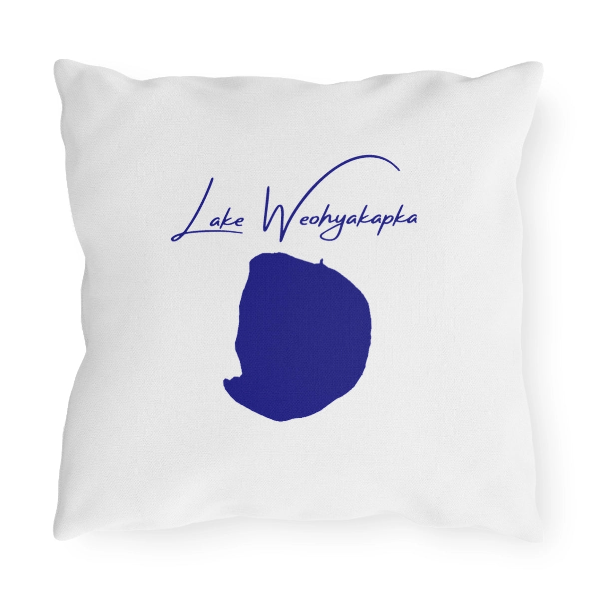 Florida  Lake  Weohyakapka  Outdoor  Pillow  back  position  view  from  back  16  x  16.webp