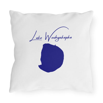 Florida  Lake  Weohyakapka  Outdoor  Pillow  back  position  view  from  back  16  x  16.webp