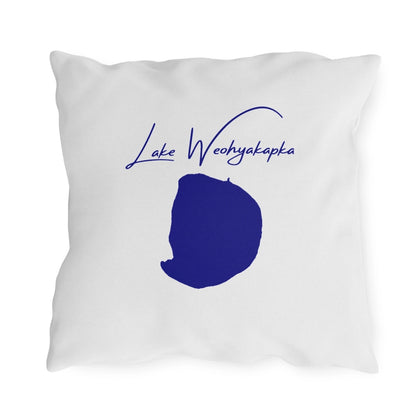Florida  Lake  Weohyakapka  Outdoor  Pillow  back  position  view  from  back  18  x  18.webp