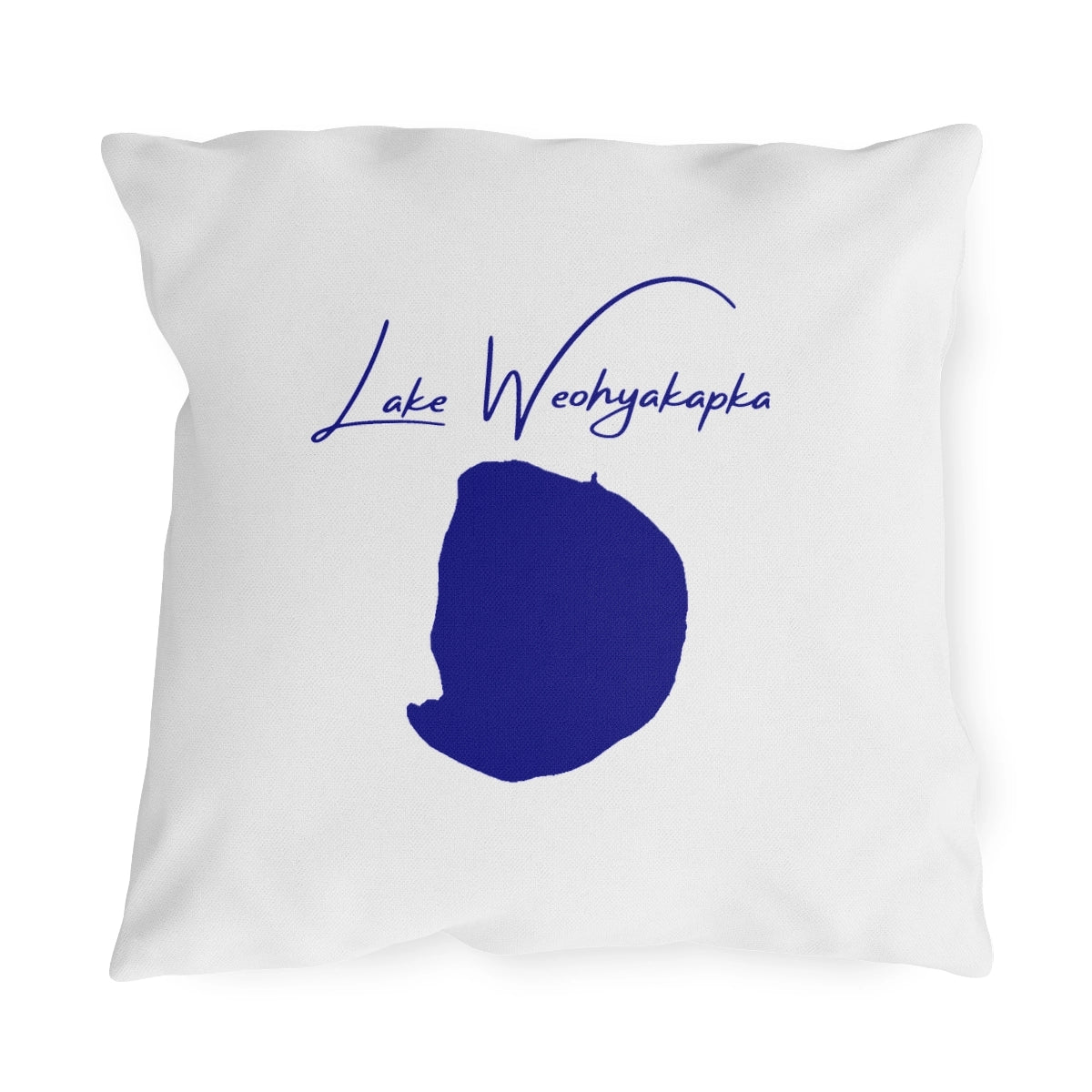 Florida  Lake  Weohyakapka  Outdoor  Pillow  front  position  view  from  front  18  x  18.webp