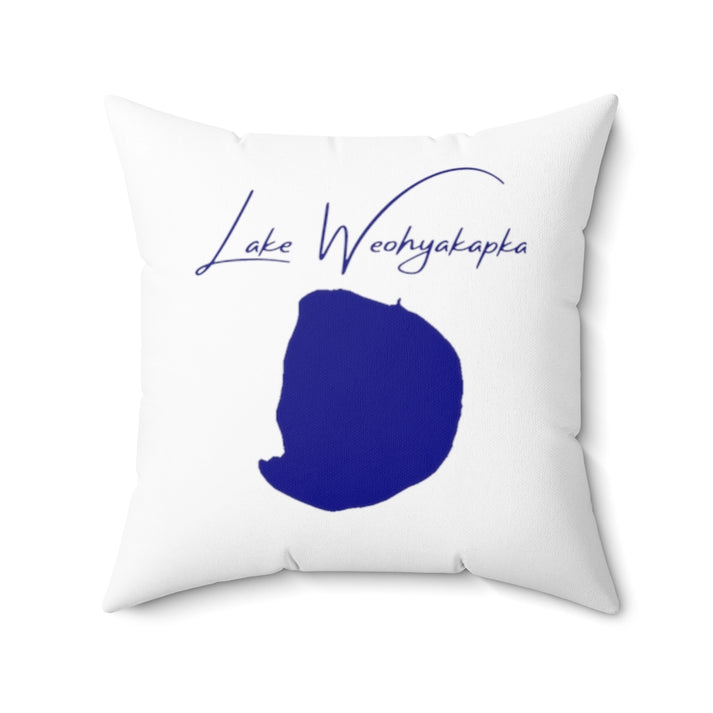 Florida  Lake  Weohyakapka  Pillow  front  position  view  from  back  20  x  20.webp