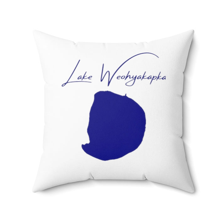 Florida  Lake  Weohyakapka  Pillow  front  position  view  from  front  20  x  20.webp