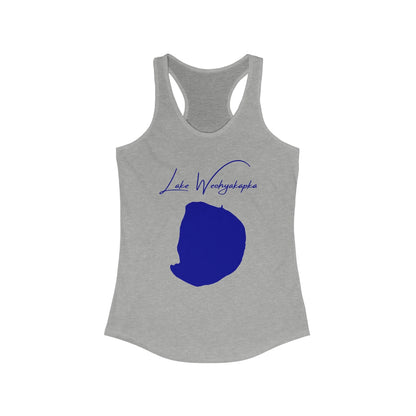 Florida  Lake  Weohyakapka  Racerback-Tank  front  position  view  from  front  heather  grey.webp