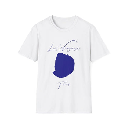 Florida  Lake  Weohyakapka  T-shirt  front  position  view  from  front  white.webp