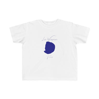 Florida  Lake  Weohyakapka  Toddler  T-shirt  front  position  view  from  front  white.webp