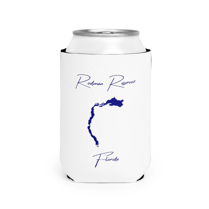 Florida  Rodman  Reservoir  Can  Koozie  front  position  view  from  front-2  white.webp