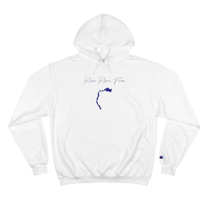 Florida  Rodman  Reservoir  Hoodie  front  position  view  from  front  white.webp