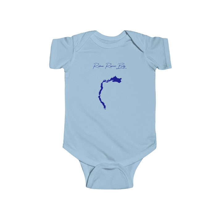 Florida  Rodman  Reservoir  Onesie  front  position  view  from  front  light  blue.webp