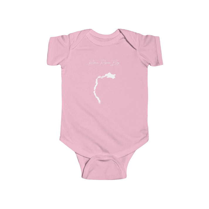 Florida  Rodman  Reservoir  Onesie  front  position  view  from  front  pink.webp