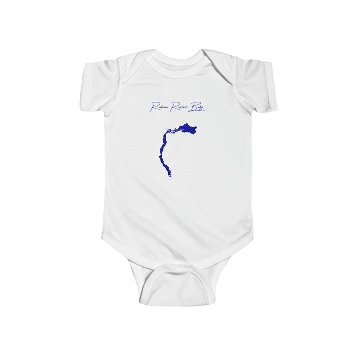 Florida  Rodman  Reservoir  Onesie  front  position  view  from  front  white.webp