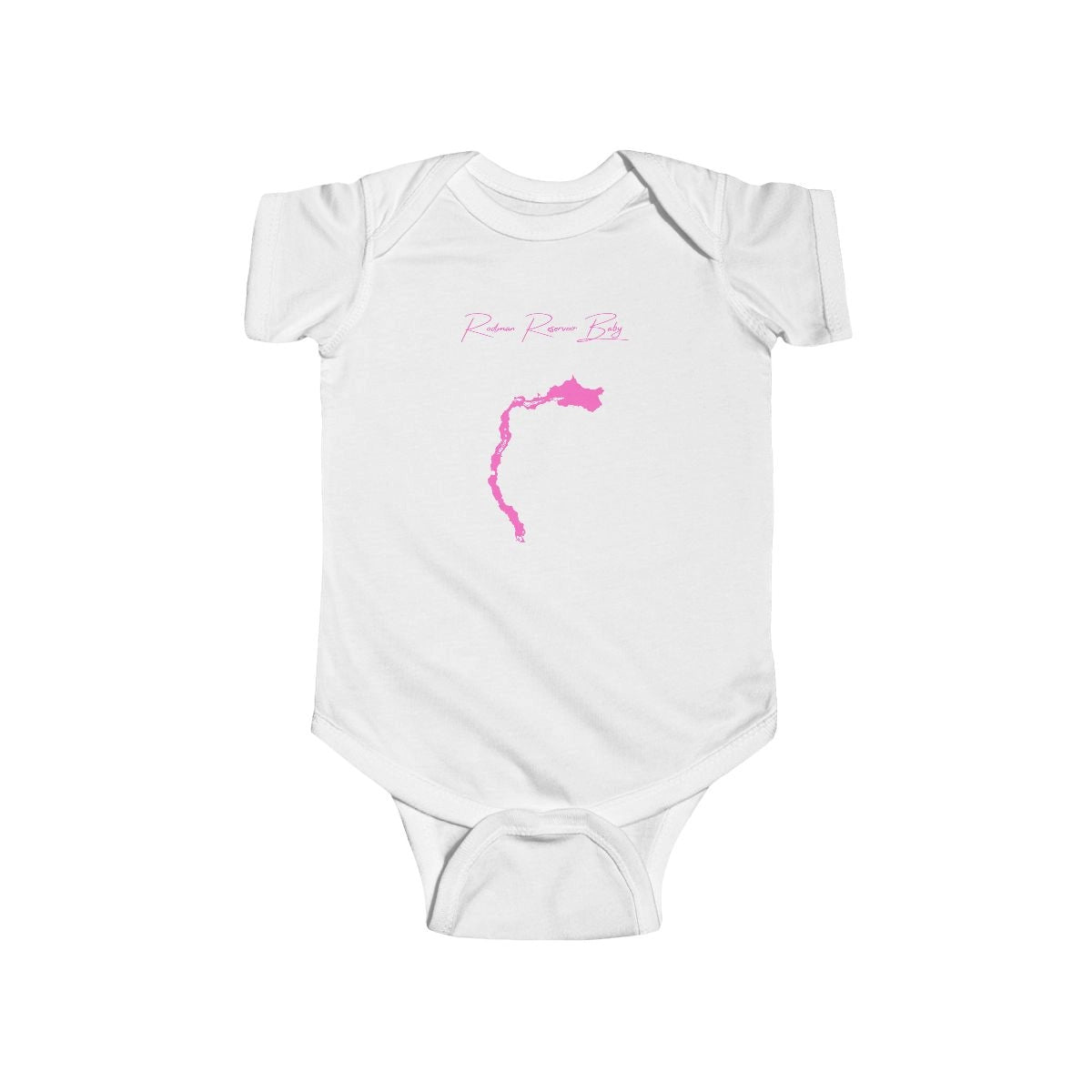 Florida  Rodman  Reservoir  Onesie  front  position  view  from  front  white.webp