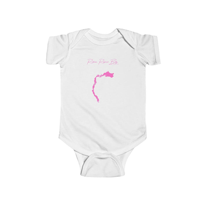 Florida  Rodman  Reservoir  Onesie  front  position  view  from  front  white.webp