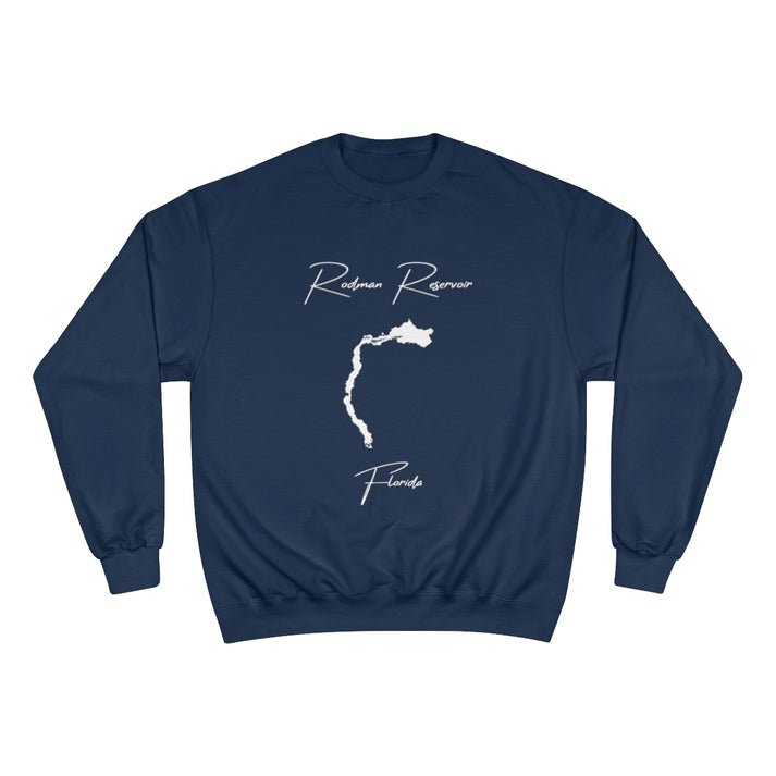 Florida  Rodman  Reservoir  Sweatshirt  front  position  view  from  front  navy.webp