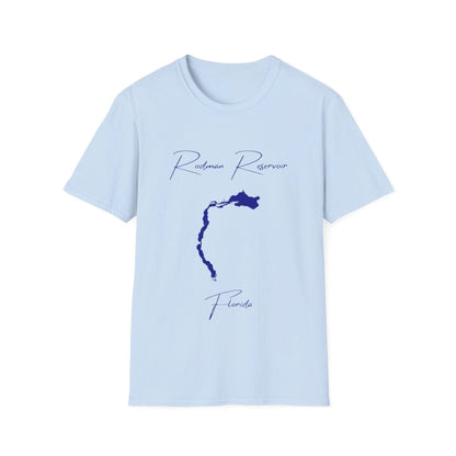 Florida  Rodman  Reservoir  T-shirt  front  position  view  from  front  light  blue.webp