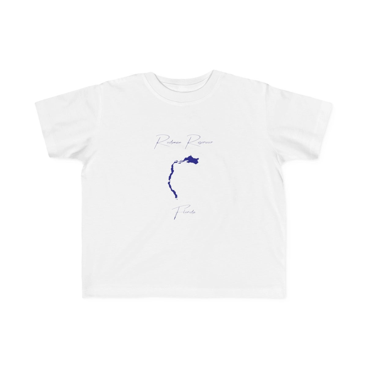 Florida  Rodman  Reservoir  Toddler  T-shirt  front  position  view  from  front  white.webp