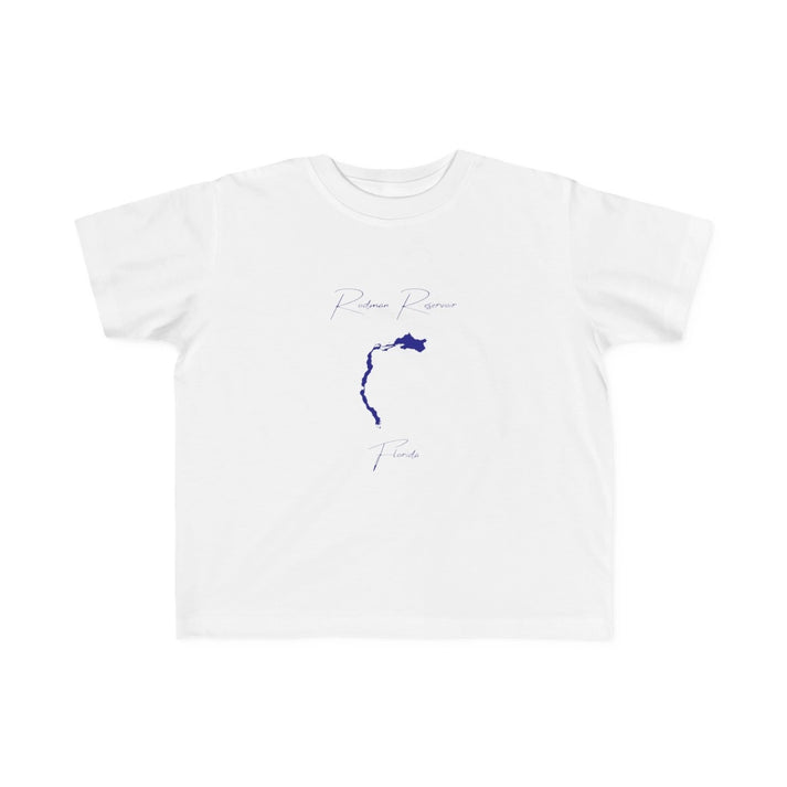 Florida  Rodman  Reservoir  Toddler  T-shirt  front  position  view  from  front  white.webp