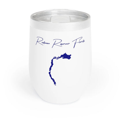 Florida  Rodman  Reservoir  Wine  Tumbler  front  position  view  from  front  white.webp