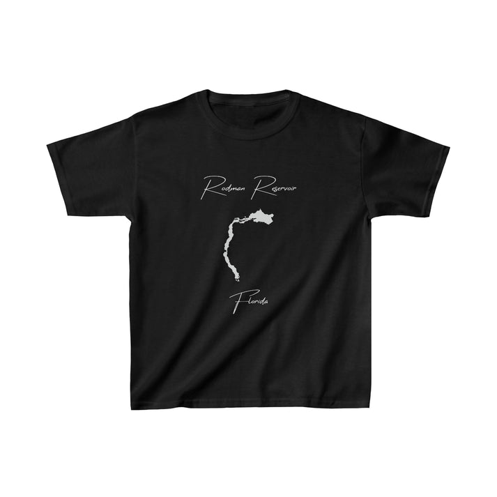 Florida  Rodman  Reservoir  Youth  T-shirt  front  position  view  from  front  black.webp