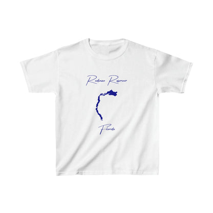 Florida  Rodman  Reservoir  Youth  T-shirt  front  position  view  from  front  white.webp