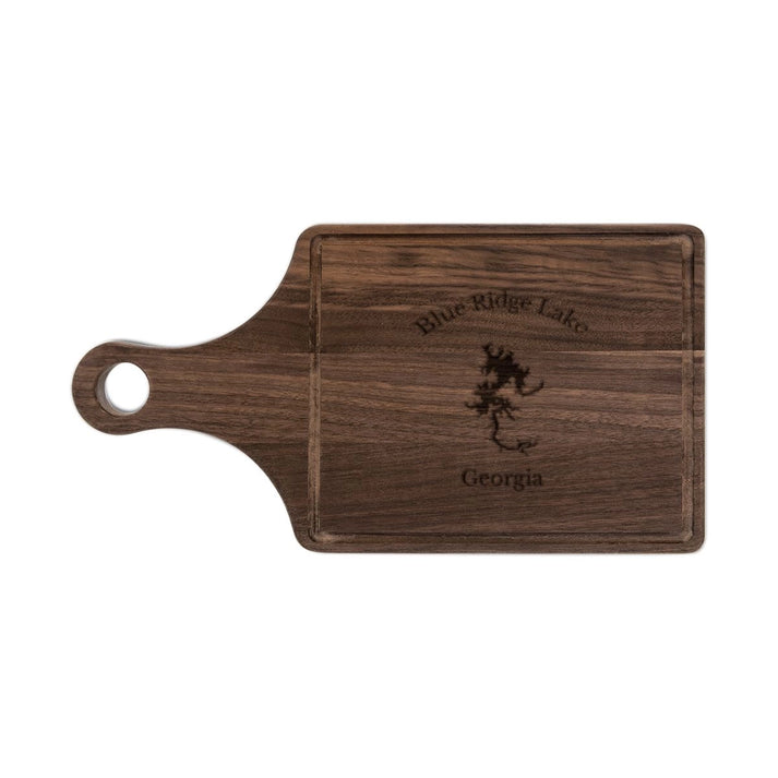 Georgia  Blue  Ridge  Lake  Engraved  Cutting  Board  front  position  view  from  front  walnut.webp