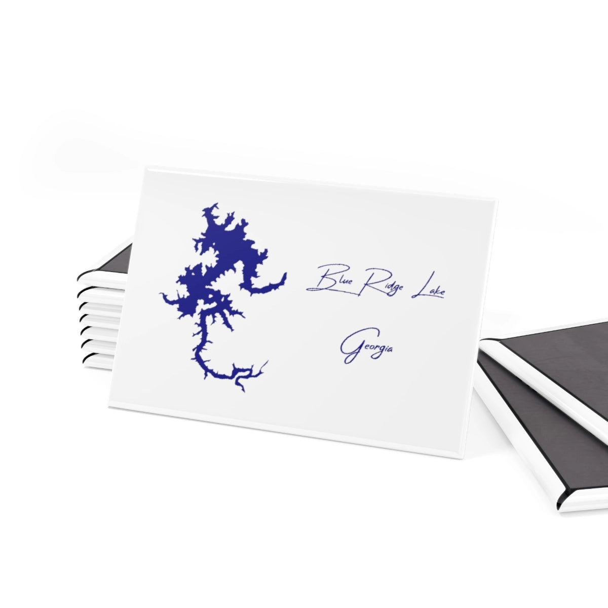 Georgia  Blue  Ridge  Lake  Magnet  front  position  view  from  set  2  x  3.webp