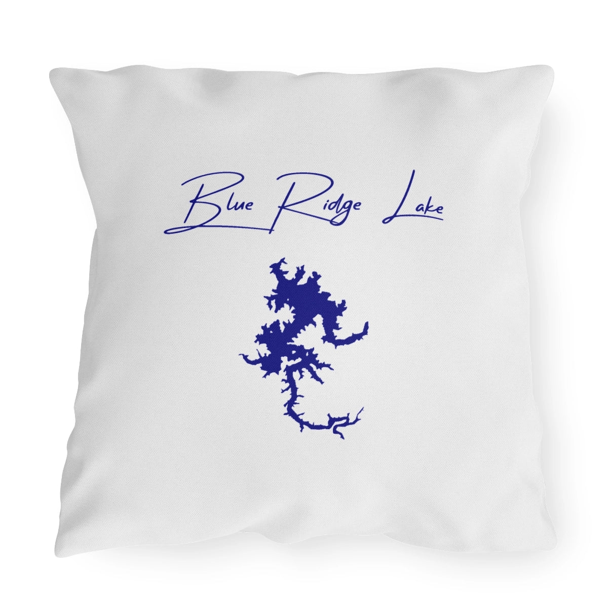 Georgia  Blue  Ridge  Lake  Outdoor  Pillow  front  position  view  from  front  20  x  20.webp
