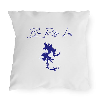 Georgia  Blue  Ridge  Lake  Outdoor  Pillow  front  position  view  from  front  20  x  20.webp