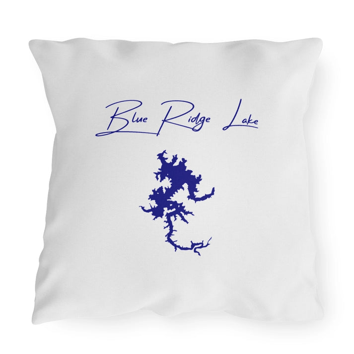 Georgia  Blue  Ridge  Lake  Outdoor  Pillow  front  position  view  from  front  20  x  20.webp