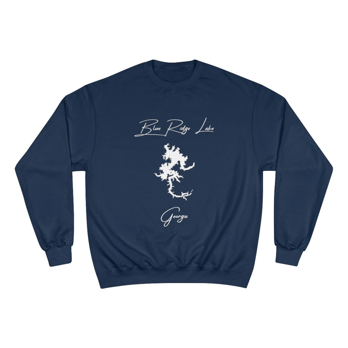 Georgia  Blue  Ridge  Lake  Sweatshirt  front  position  view  from  front  navy.webp
