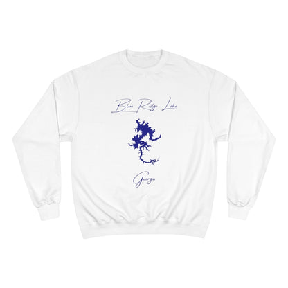 Georgia  Blue  Ridge  Lake  Sweatshirt  front  position  view  from  front  white.webp