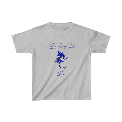 Georgia  Blue  Ridge  Lake  Youth  T-shirt  front  position  view  from  front  sport  grey.webp