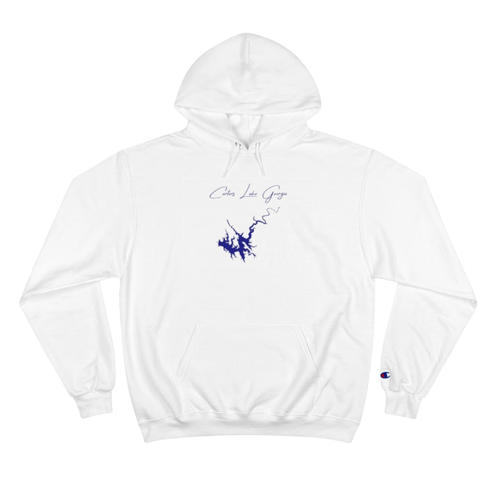 Georgia  Carters  Lake  Hoodie  front  position  view  from  front  white.webp